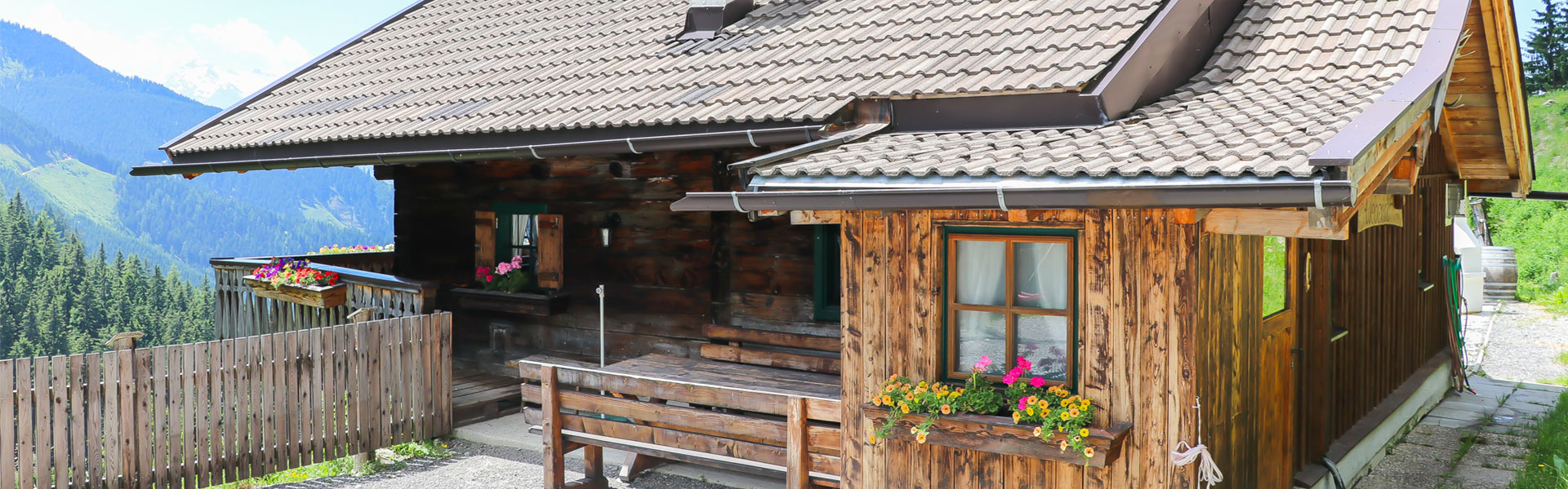 Almhütte in Thumersbach Weberalm